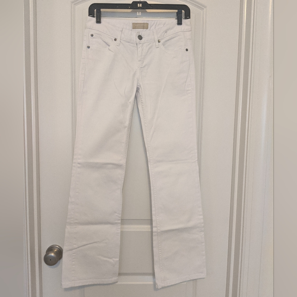Banana Republic White Jeans